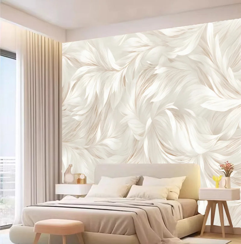 Feuilles de lumière — papier peint panoramique