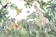 Safari aquarelle — aperçu du décor, vue 12