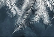 Silberne Palmwedel — Fototapete · Foto 10