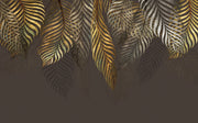 Silberne Palmwedel — Fototapete · Foto 25