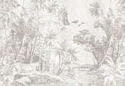 Palmenhain als Gravur — Fototapete · Foto 20