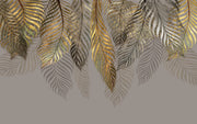 Silberne Palmwedel — Fototapete · Foto 19