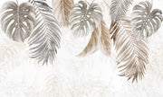Silberne Palmwedel — Fototapete · Foto 26