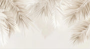 Silberne Palmwedel — Fototapete · Foto 20