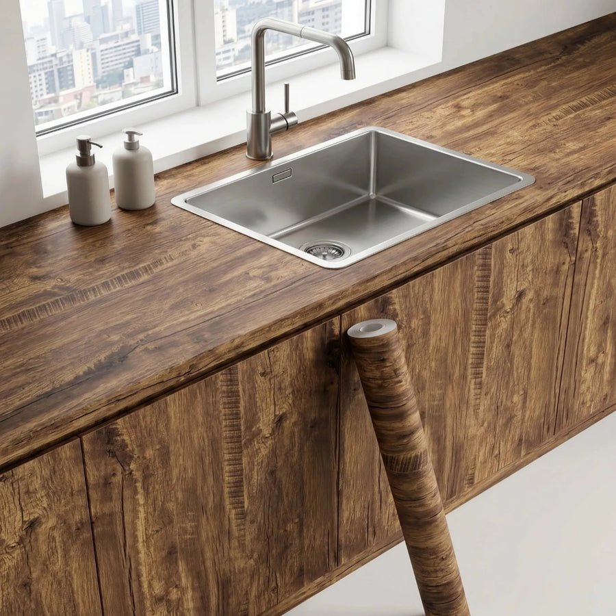 Bois de caractère — adhésif décoratif