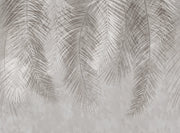 Silberne Palmwedel — Fototapete · Foto 24