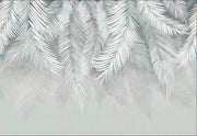 Silberne Palmwedel — Fototapete · Foto 21