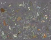 Cerfs & fleurs — aperçu du décor, vue 7