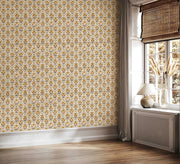 Kleine goldene Blüten — Tapete als Rollenware · Foto 2