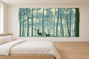 Przyjaciele lasu — fototapeta · Zdjęcie 28