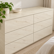 Bois profond — nuance 2, mise en situation sur commode