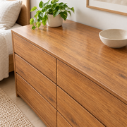 Essences de bois — nuance 5, mise en situation sur commode