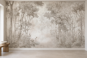 Forêt silencieuse — motif 3, panorama en situation dans une entrée