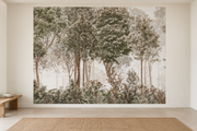 Forêt silencieuse — motif 4, panorama en situation dans une entrée