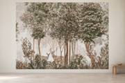 Forêt silencieuse — motif 5, panorama en situation dans une entrée