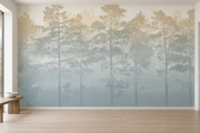 Forêt silencieuse — motif 6, panorama en situation dans une entrée