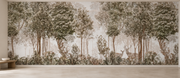 Forêt silencieuse — motif 7, panorama en situation dans une entrée