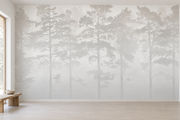 Forêt silencieuse — motif 8, panorama en situation dans une entrée
