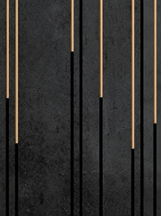 Papier peint Lignes architecturales, Motif 10, détail de la partie basse gauche.