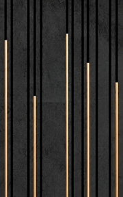 Papier peint Lignes architecturales, Motif 10, détail de la partie haute droite.