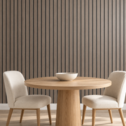 Lignes en relief — nuance 2, salle à manger (mise en scène générée)