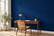 Maille de lin — Nuance 10, revêtement mural dans un bureau à domicile.