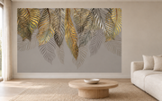 Silberne Palmwedel — Fototapete · Foto 38