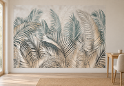 Silberne Palmwedel — Fototapete · Foto 39