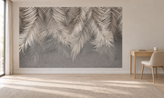 Silberne Palmwedel — Fototapete · Foto 84