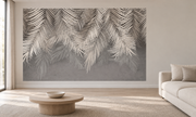 Silberne Palmwedel — Fototapete · Foto 86