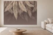Silberne Palmwedel — Fototapete · Foto 89