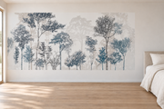 Paysage gravé — Motif 19, chambre (mise en scène générée)