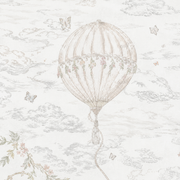 Safari des petits — motif 2, détail de la montgolfière ornée