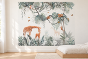 Safari des petits — motif 24, papier peint dans une chambre d’enfant